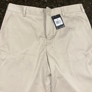 Nike dry-fit mens pants- khaki size 34